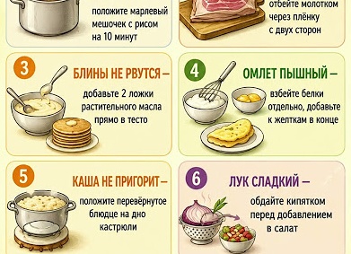 7 советов и хитростей на кухне. Убираем лишние кастрюли и поварешки.